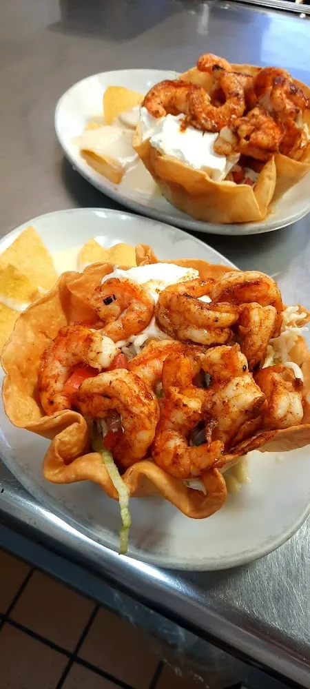 Shrimp Taco Salad