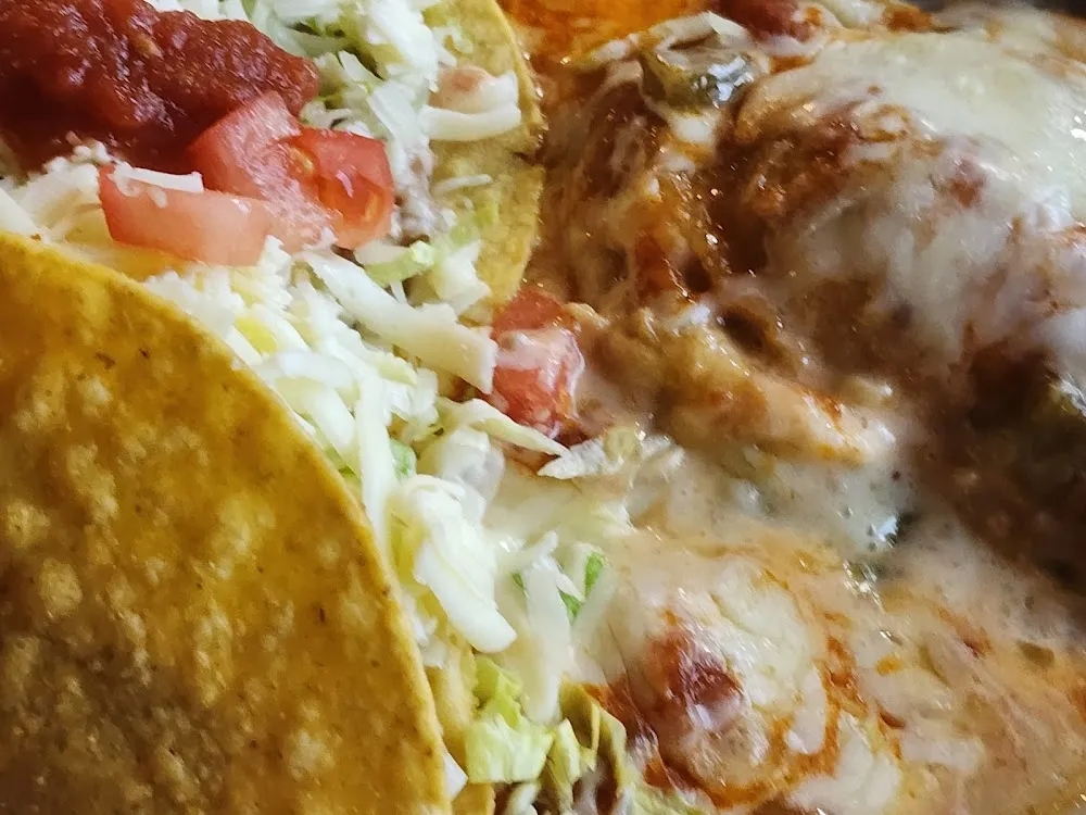 Taco Tostado Chili Rellano